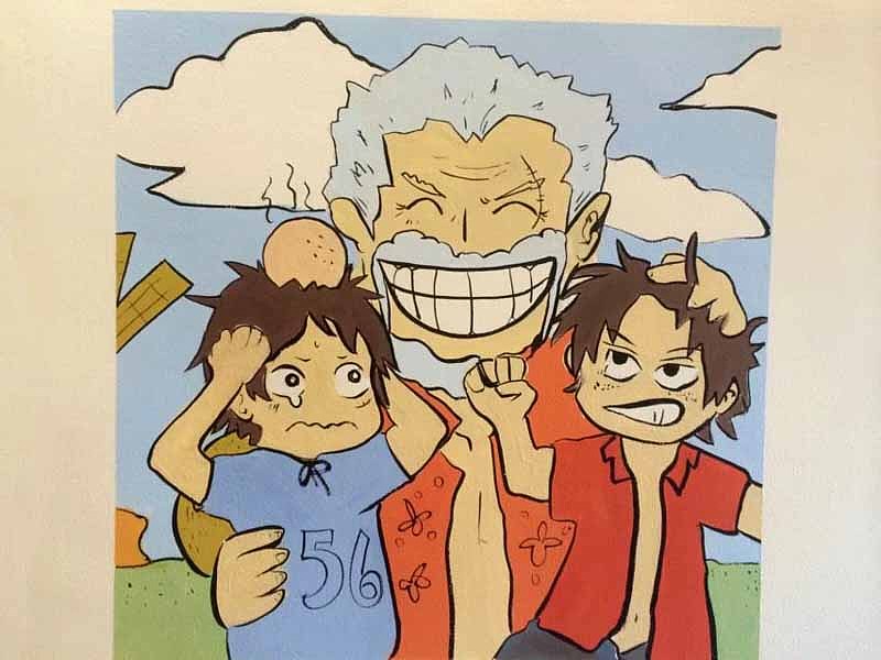 佛山 海贼王主题酒店 艺术墙画