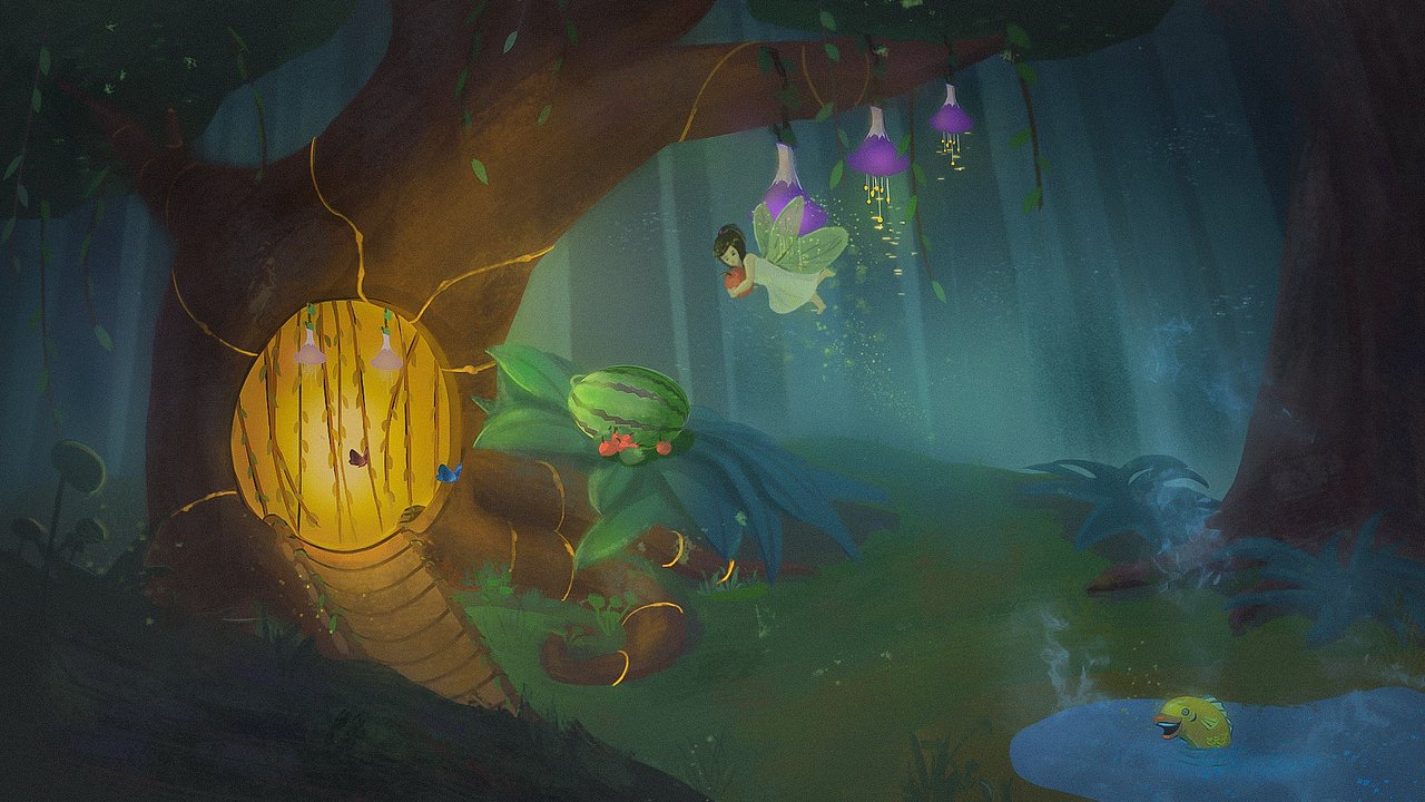 魔法森林（图ZMTQ0ODY0NTQ0） - 创作习作 - 站酷设计师pondafang原创素材 - 站酷ZCOOL