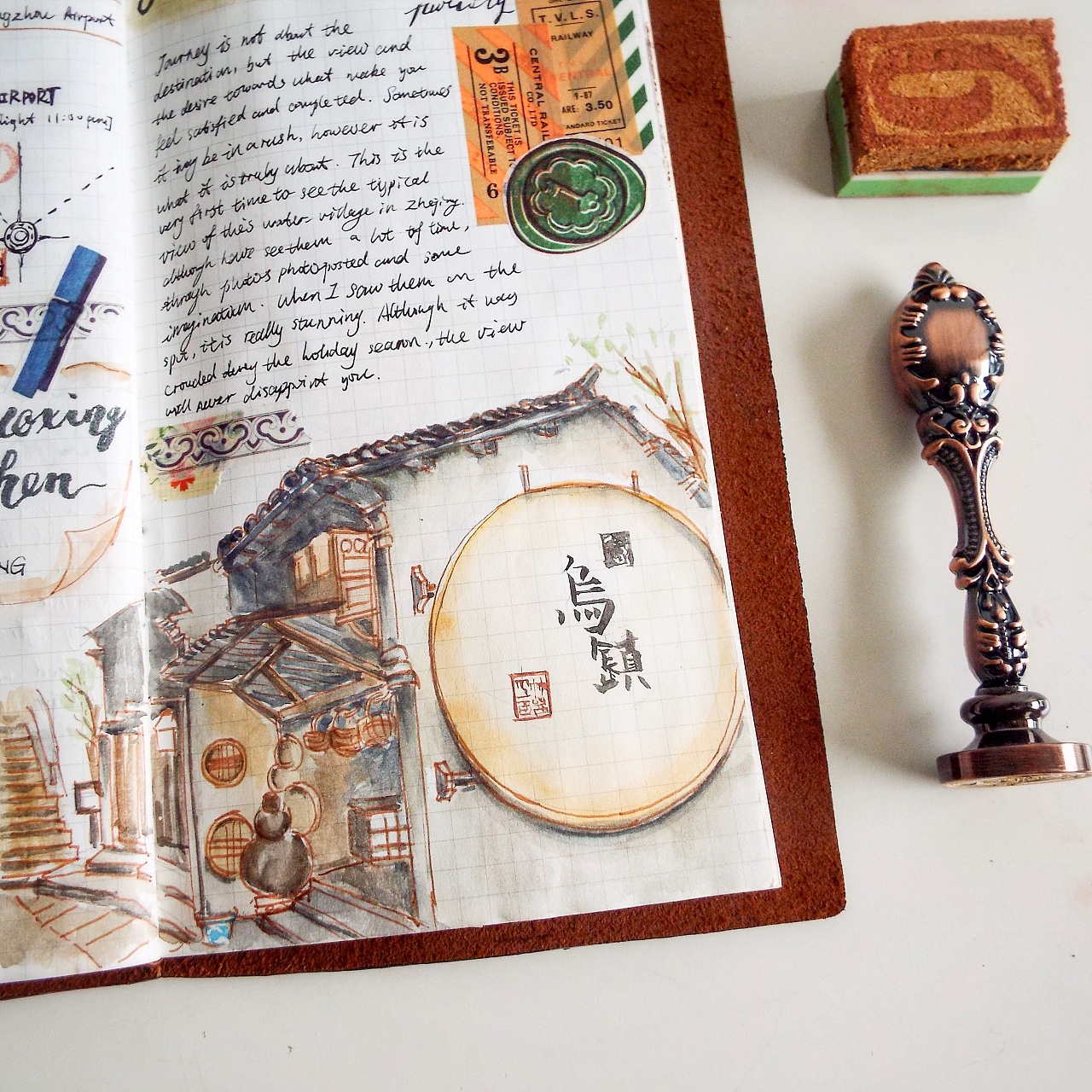 {travelers notebook}江南水乡札记