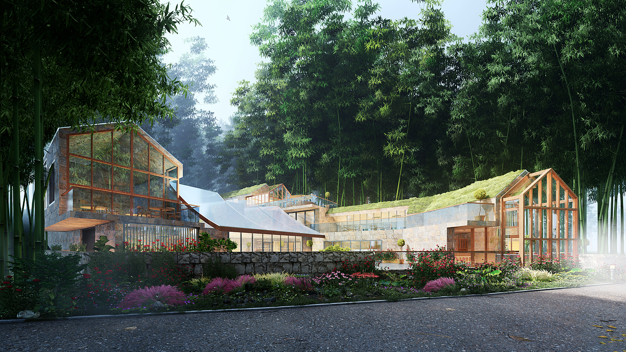 乡村景观表现|空间|景观设计|chafferer李_原创作品-站酷(zcool)