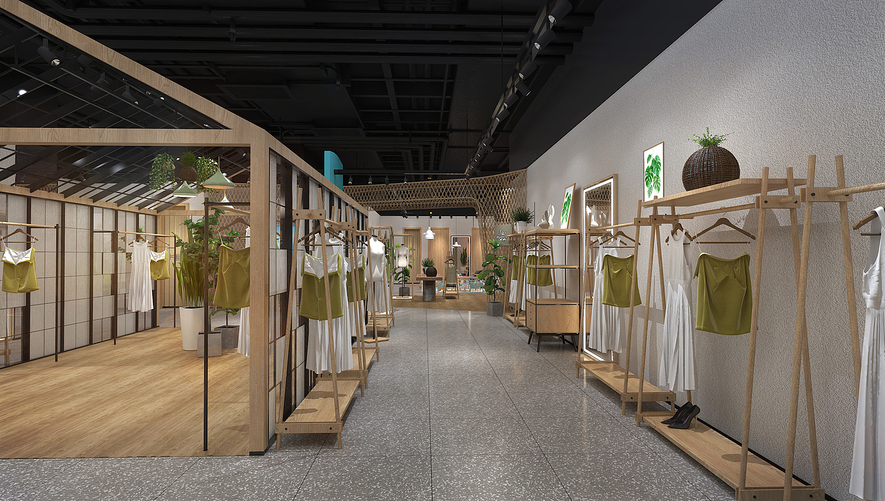 片段女装店（图ZMjQxMTQ1NzI0） - 建筑/空间 - 站酷设计师Z63348636原创素材 - 站酷ZCOOL