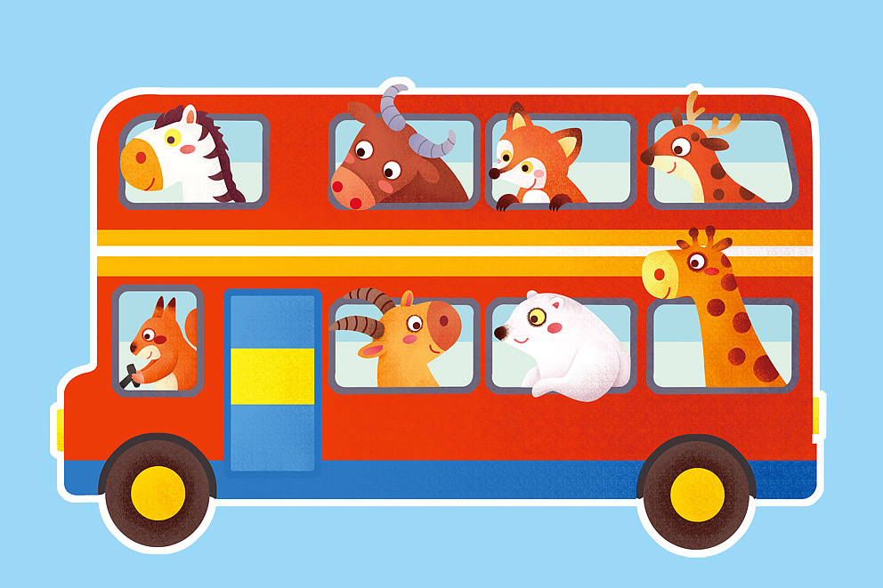 婴幼儿启蒙拼图《小动物》