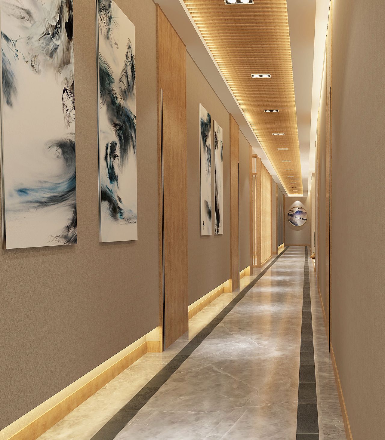 现代足疗店面设计