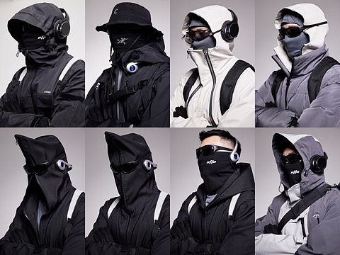 哪套冲锋衣创意搭配更能吸引到你？（个人主页-ZNjI0ODA1ODg=） - 时尚/艺术摄影 - 站酷设计师Deepartment原创素材 - 站酷ZCOOL