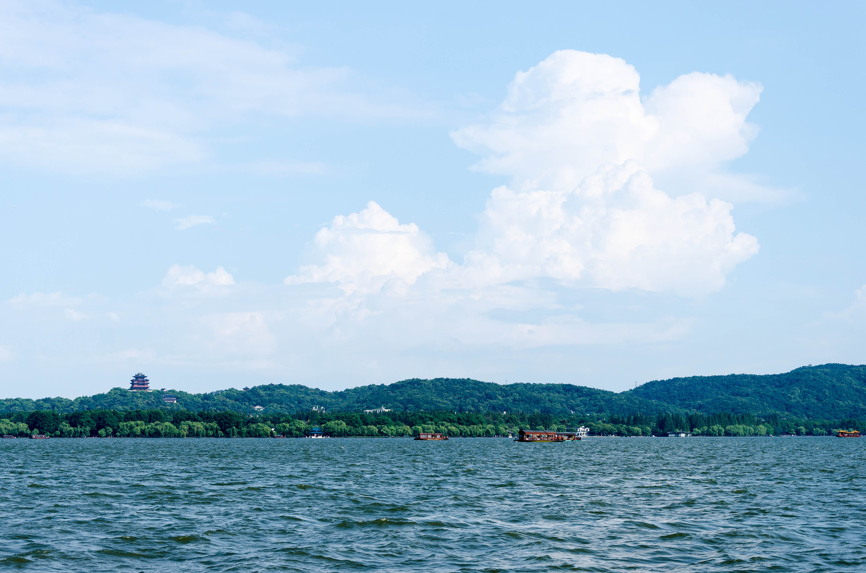 西湖-孤山-白堤