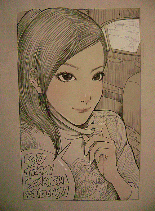 复印纸上的画儿系列1