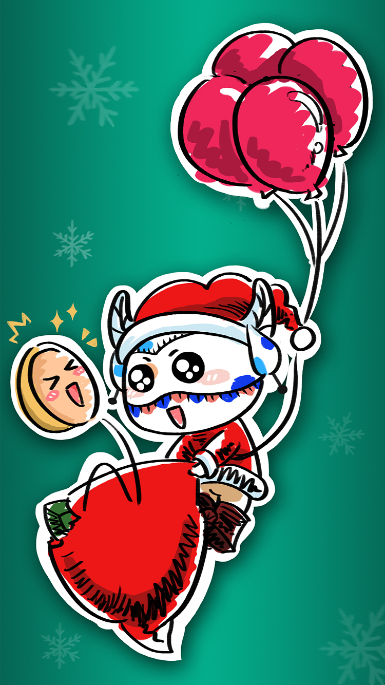 圣诞（图ZMTg1MDAyODI0） - 商业插画 - 站酷设计师小笑笑原创素材 - 站酷ZCOOL