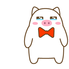 微信表情——小猪怀特1