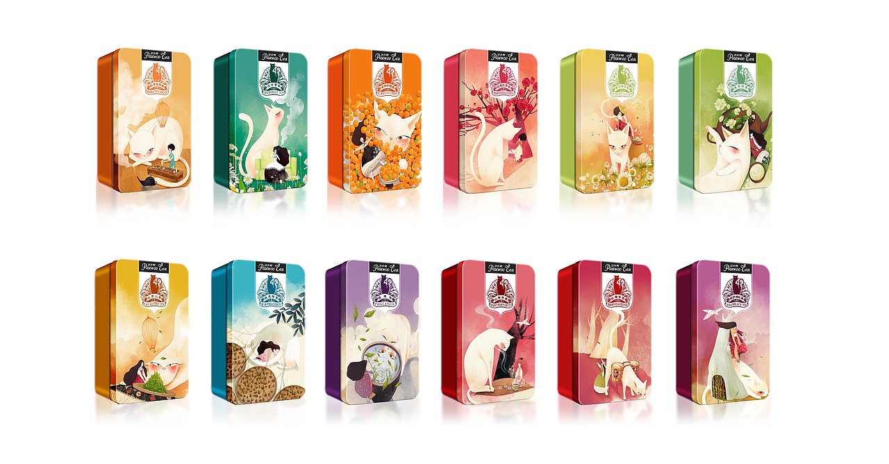 一款系列花茶优化方案（图ZMzMxMTgwMDQ=） - 包装 - 站酷设计师香草柠檬原创素材 - 站酷ZCOOL