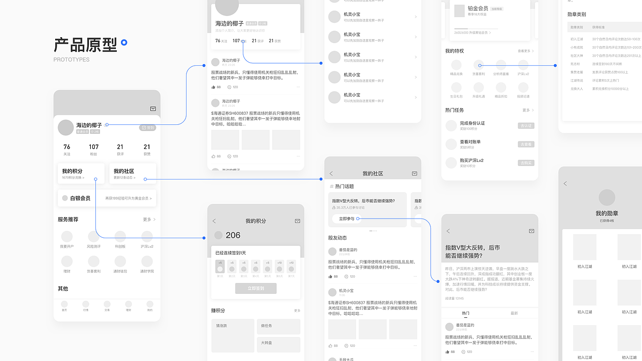 海通e海通财-个人中心Redesign