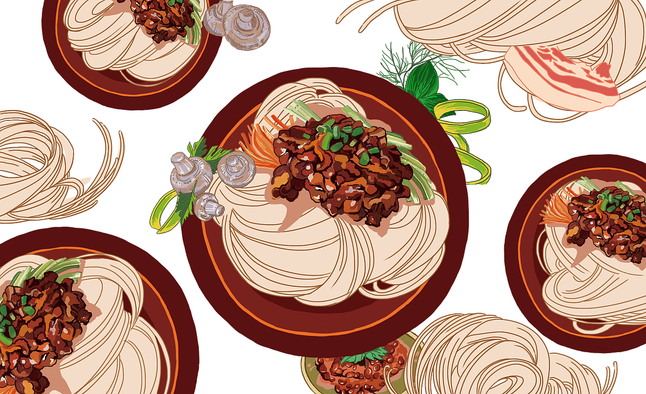 系列面条包装盒设计