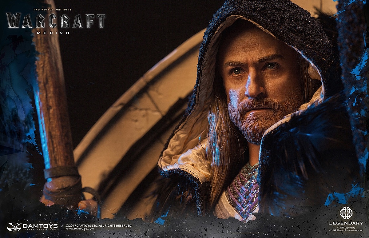 史诗系列 电影《魔兽》-麦迪文medivh 27寸精致雕像