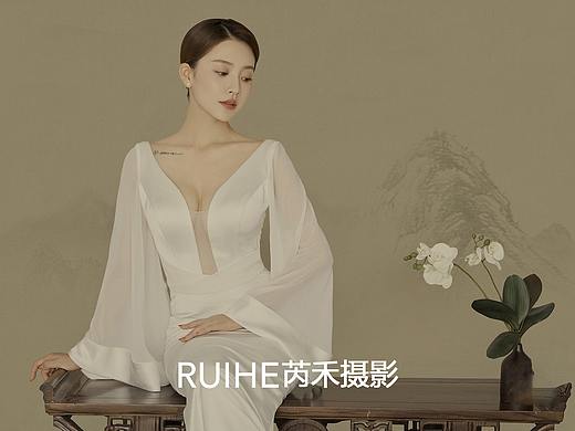 淡淡素笺温柔工笔画， 美好的画面用相机定格在眼前