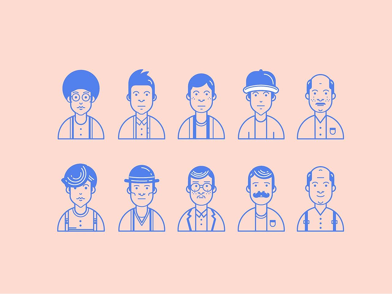 2018作品集(一)icon图标