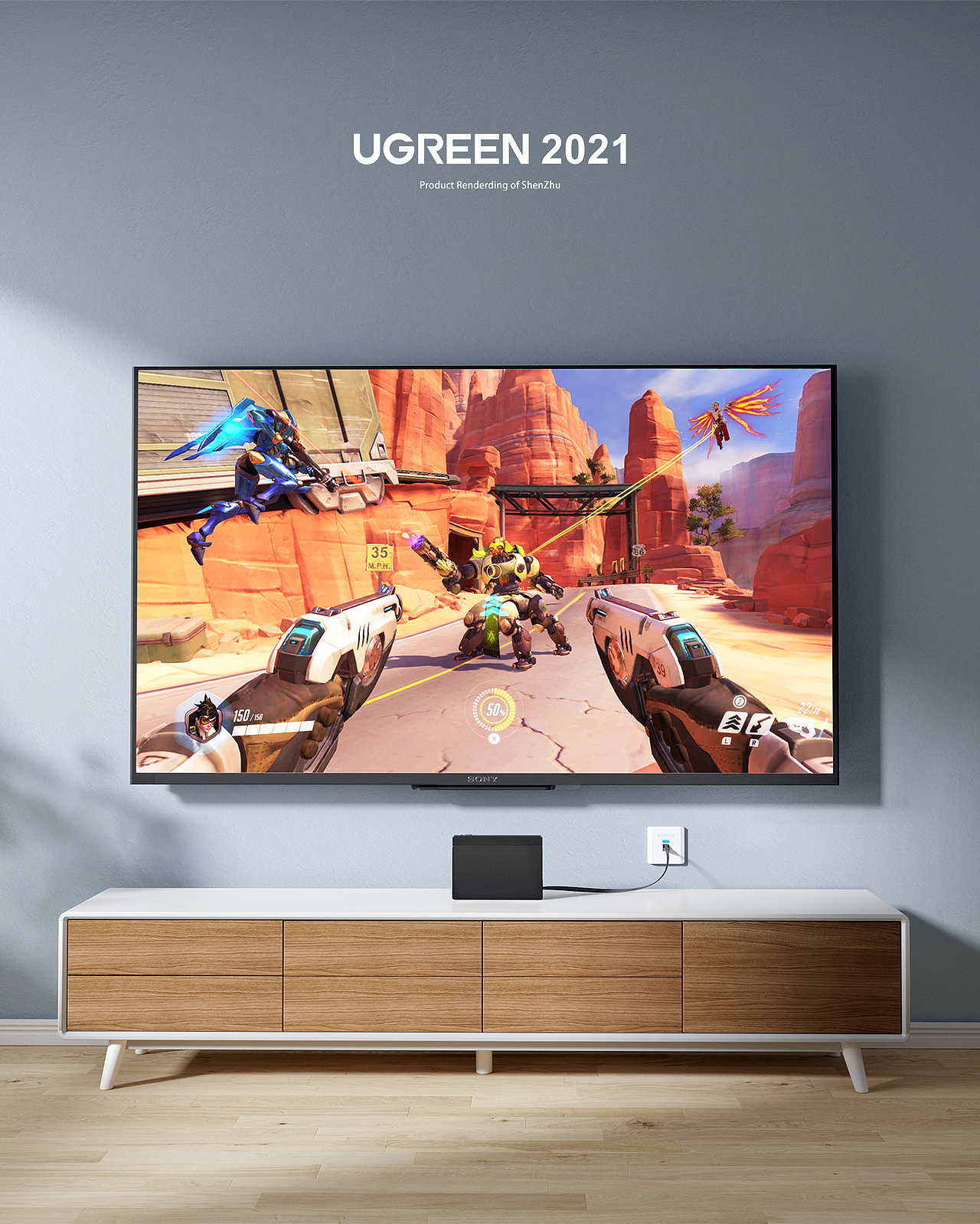 UGREEN-2021渲染总结（图ZMjgxNDg2Mjg0） - 产品 - 站酷设计师阿D神猪原创素材 - 站酷ZCOOL