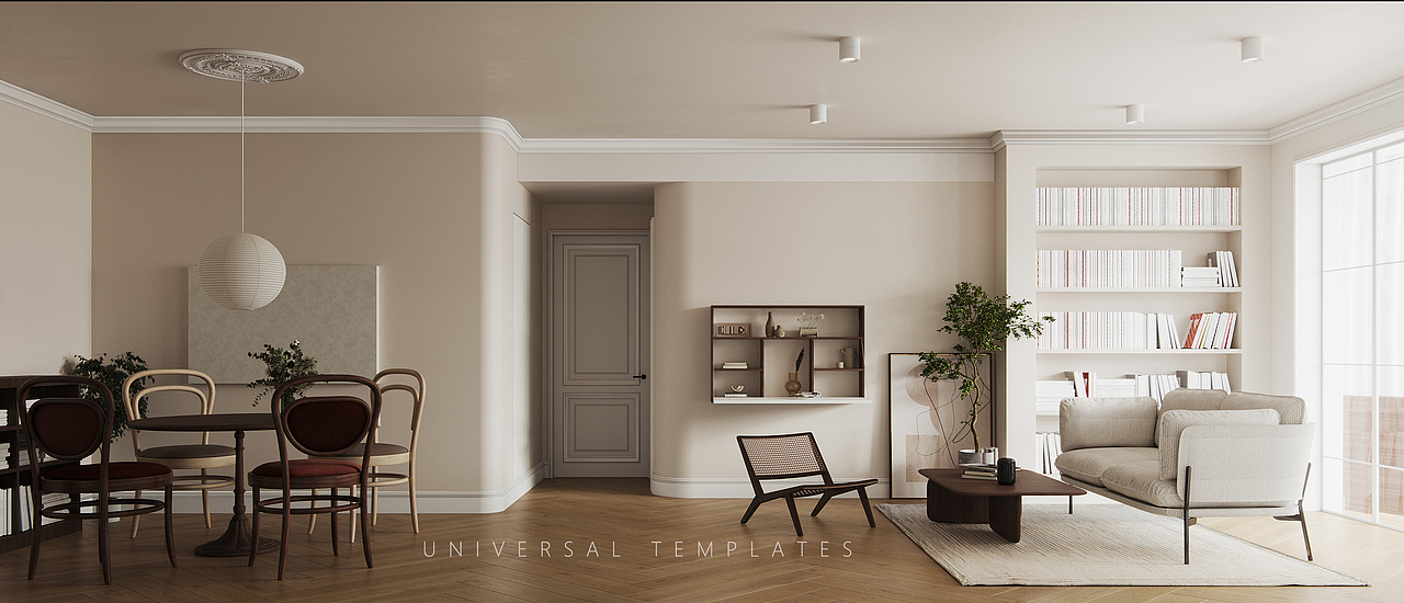 现代空间表现（图ZMjQ1Mzk5ODM2） - 家装设计 - 站酷设计师憨豆呀原创素材 - 站酷ZCOOL