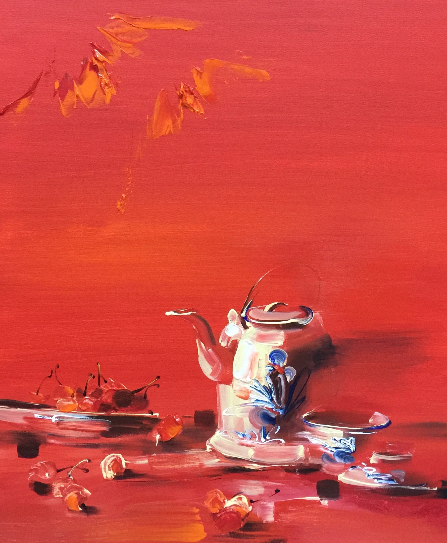 禅意系列|纯艺术|油画|画家邓宇 - 原创作品 - 站酷 (zcool)