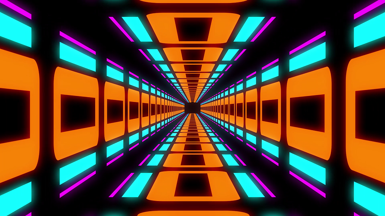 无限循环隧道动画