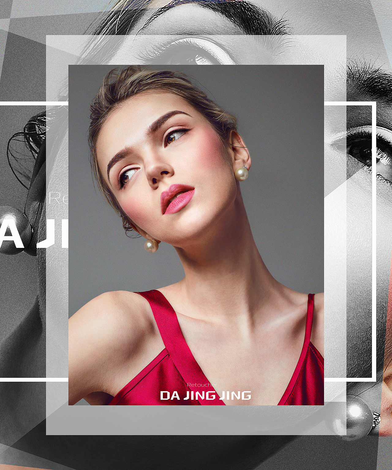 后期，练习上妆+统一饱和度 色相（图ZMTExMzAwNTU2） - 人像摄影 - 站酷设计师XIAOJINGL原创素材 - 站酷ZCOOL