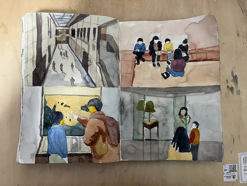 🇰🇷韩国 首尔|博物馆展品（三）（图ZMzY5Mzc1Njk2） - 绘本 - 站酷设计师插画师隶小牧原创素材 - 站酷ZCOOL
