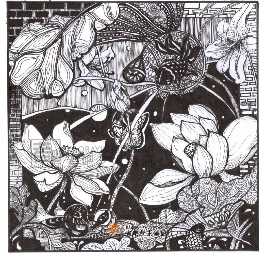 图形创意|平面|图案|考吧艺术考研 - 原创作品 - 