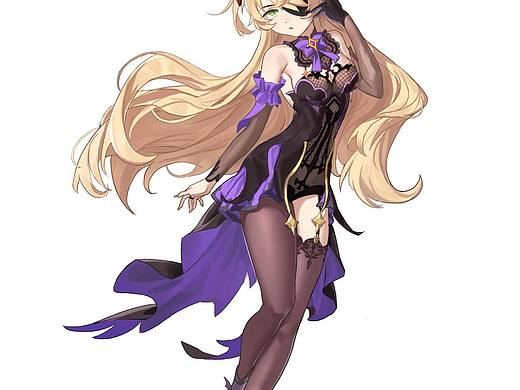 原神同人立绘练习（个人主页-ZNjI2NDE0OTY=） - 独立游戏 - 站酷设计师骗他的吃海鲜色原创素材 - 站酷ZCOOL