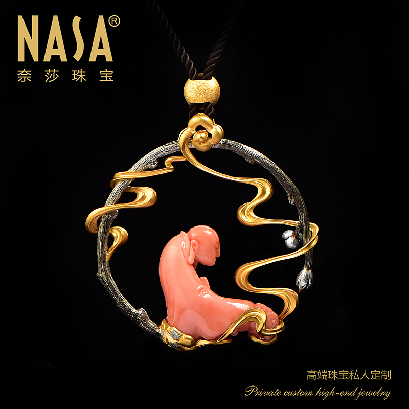 奈莎NASA珠宝原创设计引领东方文化艺术珠宝新格度作品《观·息》（图ZNjcyNTUwMDQ=） - 首饰设计 - 站酷设计师奈莎NASA珠宝原创素材 - 站酷ZCOOL