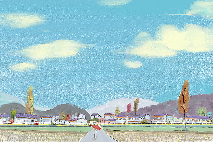 插画风景（图ZODIxOTE2MzI=） - 商业插画 - 站酷设计师舟蒲麦原创素材 - 站酷ZCOOL