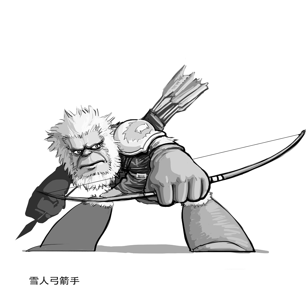 雪人人设作品两幅（图ZMTEzNjA3OTI=） - 单幅漫画 - 站酷设计师Edwarde_Liu原创素材 - 站酷ZCOOL
