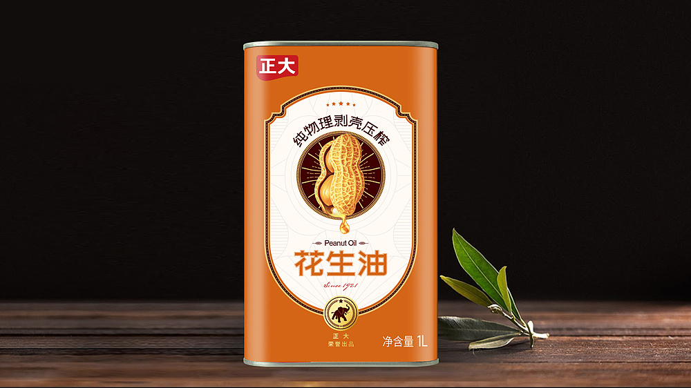 智慧天成|正大稻米油,花生油|平面|包装|智慧天成品牌策划 - 原创作品