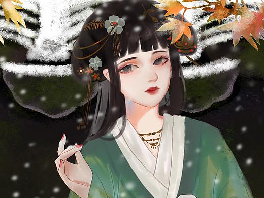 冬季插畫（個人主頁-ZNDg2NzAzNTY=） - 商業(yè)插畫 - 站酷設(shè)計(jì)師江南雨丶原創(chuàng)素材 - 站酷ZCOOL