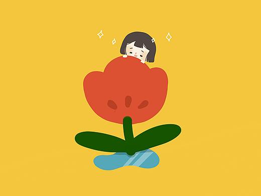 有关女孩儿们的原创小插画~