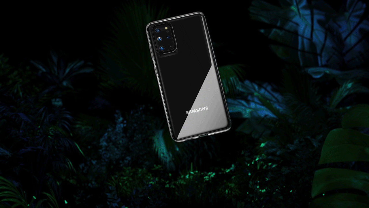 TORRAS游光系列三星S20透明壳产品动画