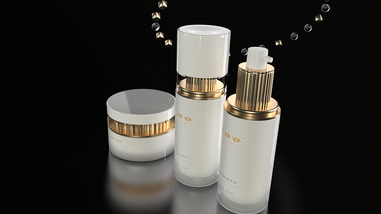 化妆品建模动画（图ZMjczMTYwMDc2） - 产品 - 站酷设计师跃渊小鱼原创素材 - 站酷ZCOOL