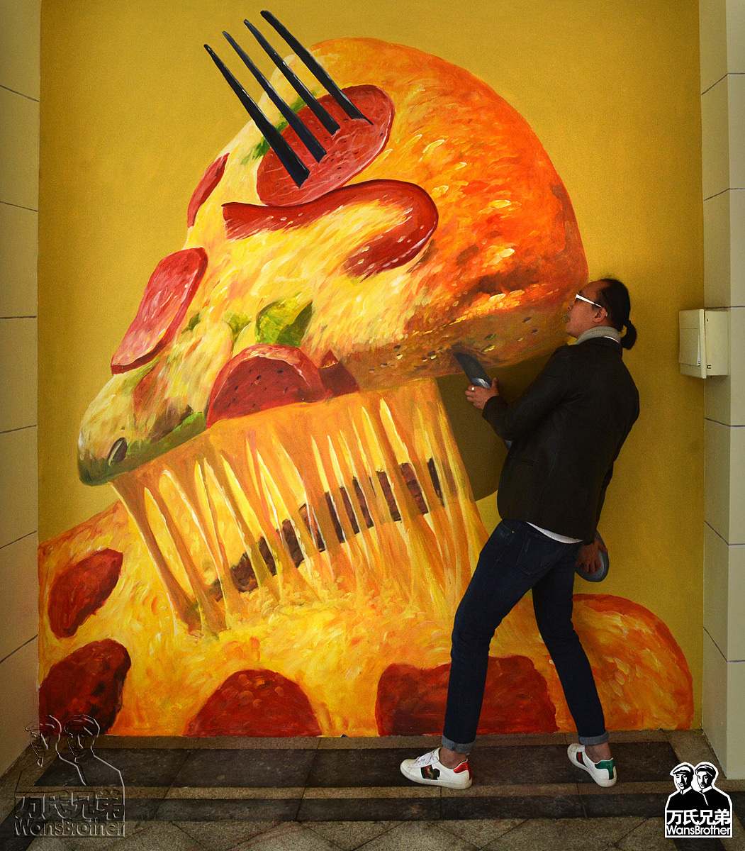 珠海最大的3d画、3d壁画—来魅力壁画村（万氏兄弟出品（图ZMTAxODY4ODM2） - 新锐潮流插画 - 站酷设计师3d画3d壁画3d地画原创素材 - 站酷ZCOOL