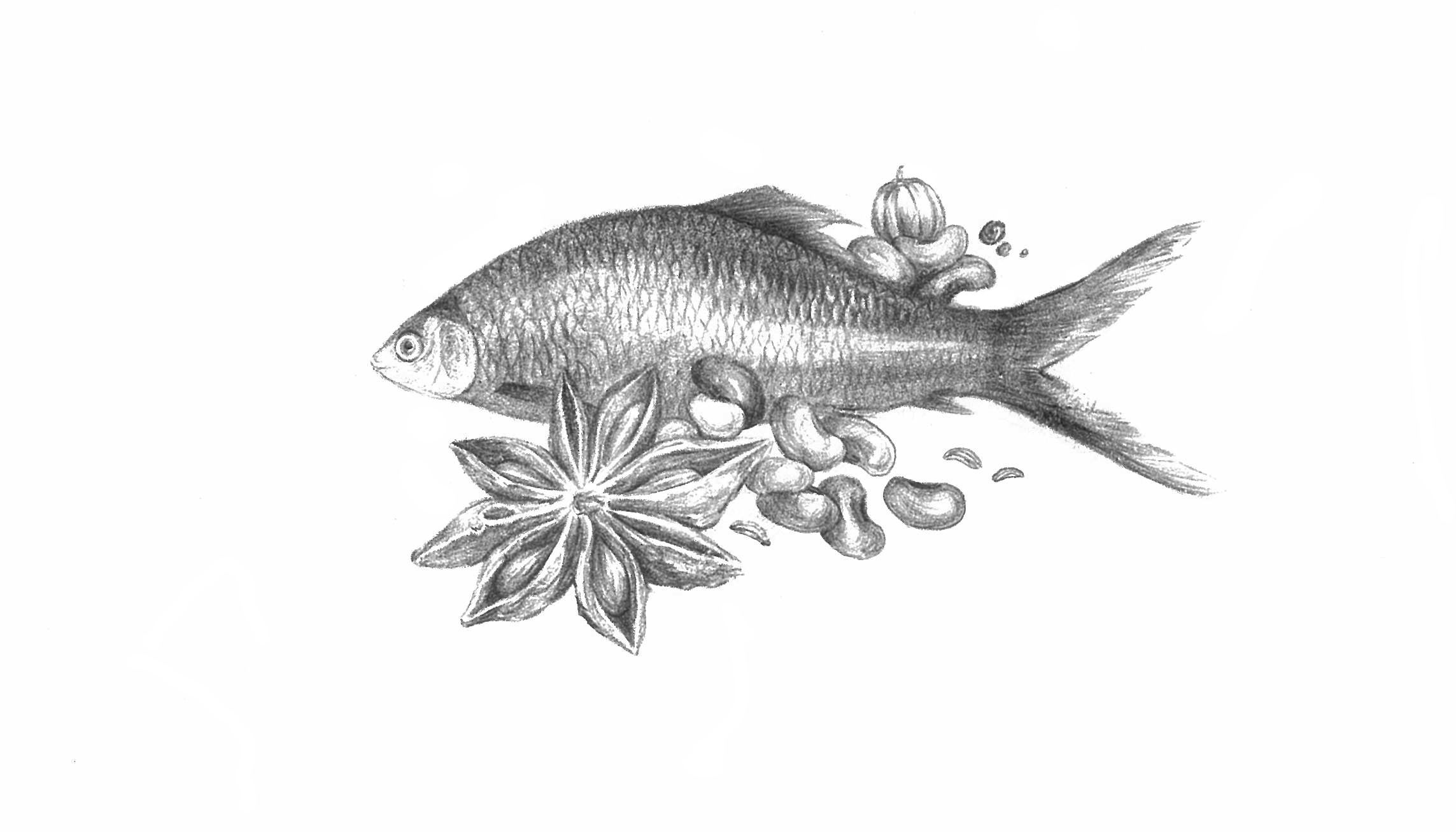 甘竹牌鱼罐头包装设计