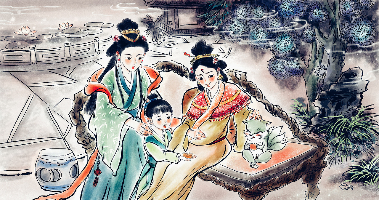 別傷心，來舅舅給你糕吃（圖ZMjgwMTA5MTY4） - 藝術(shù)插畫 - 站酷設(shè)計師zero5581原創(chuàng)素材 - 站酷ZCOOL