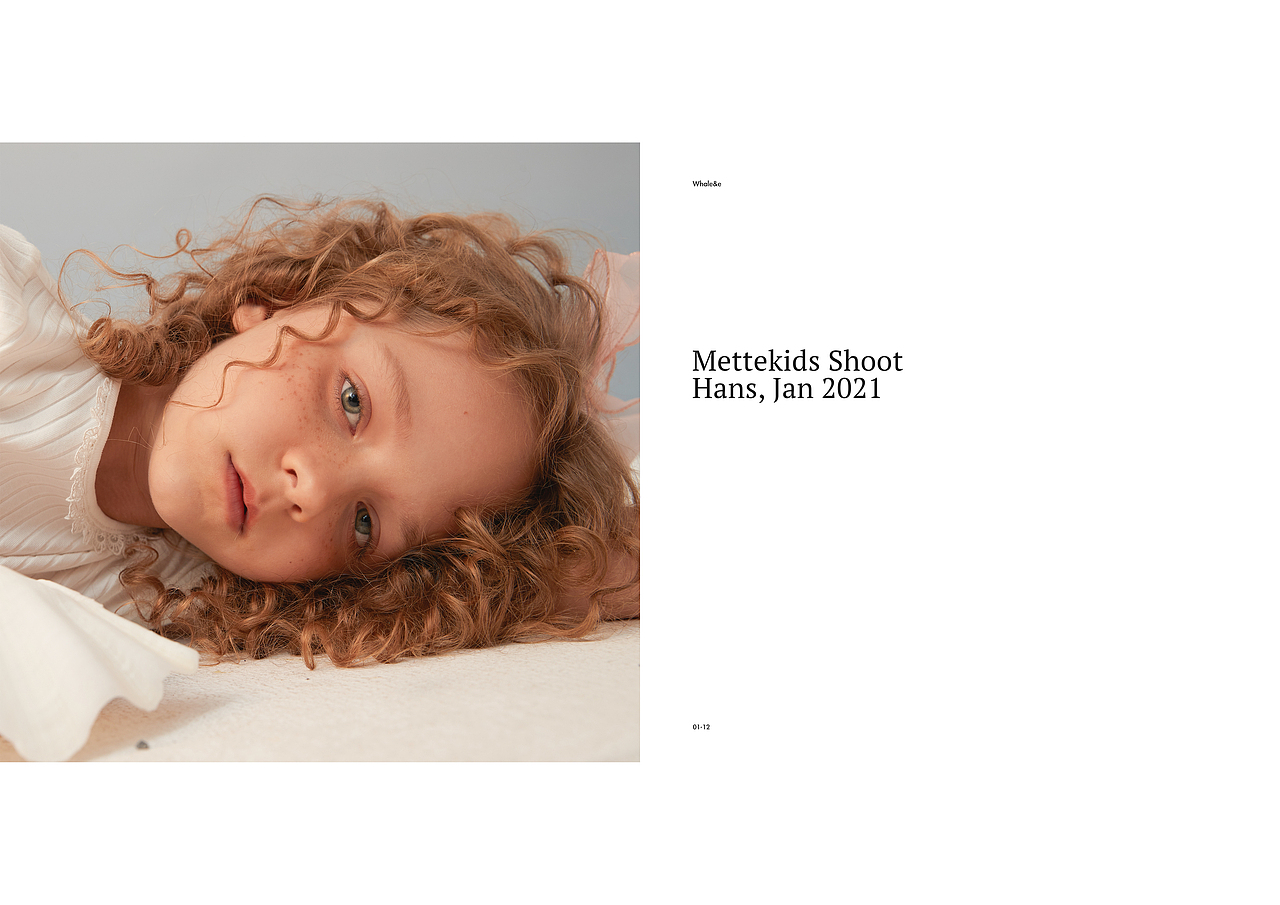 METTEKIDS 2021 S/S x Whale&e