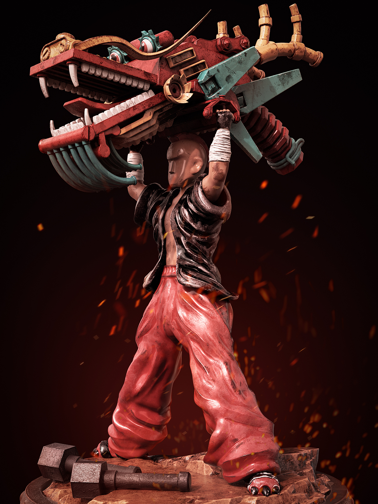 废土舞龙者 - 废土舞龙,独步世界（图ZMzU5NTk0MTMy） - 人物/生物 - 站酷设计师设计师大东原创素材 - 站酷ZCOOL