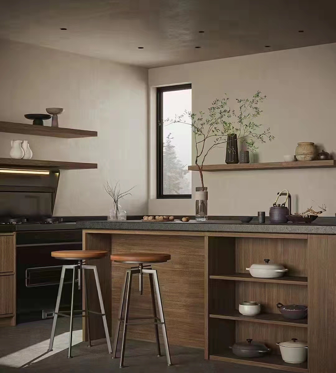 温柔侘寂风家装 把艺术美装进生活里