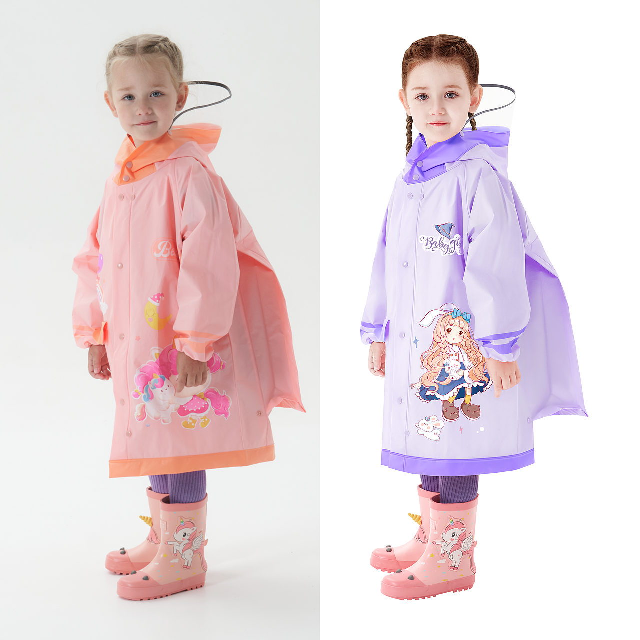 修图合集(雨衣)