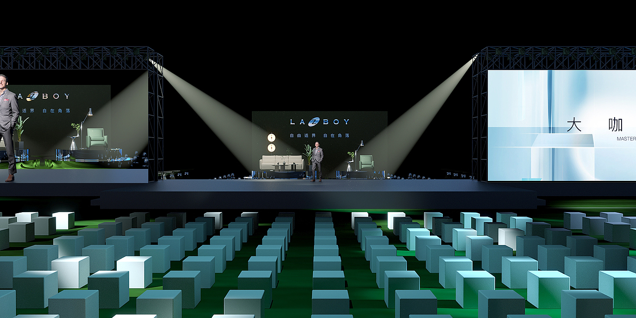 产品类发布会（室内+室外+供应商大会）（图ZMzAzNzE0NjY0） - 舞台美术 - 站酷设计师NIKO鸭原创素材 - 站酷ZCOOL