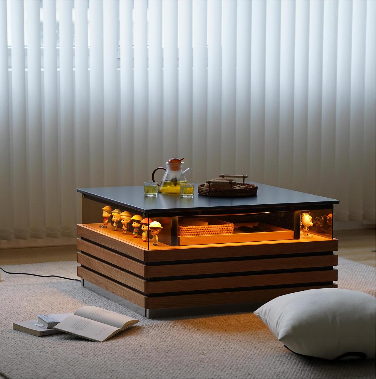 星环茶几丨实木家具产品设计（图ZMzQzOTYwNDU2） - 生活用品 - 站酷设计师小康的锅原创素材 - 站酷ZCOOL