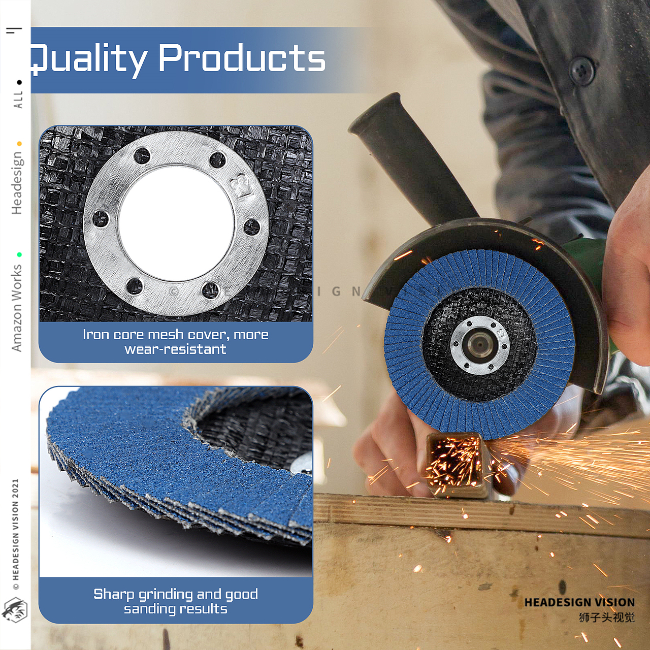 百叶片亚马逊产品拍摄_主图设计_A+详情页设计