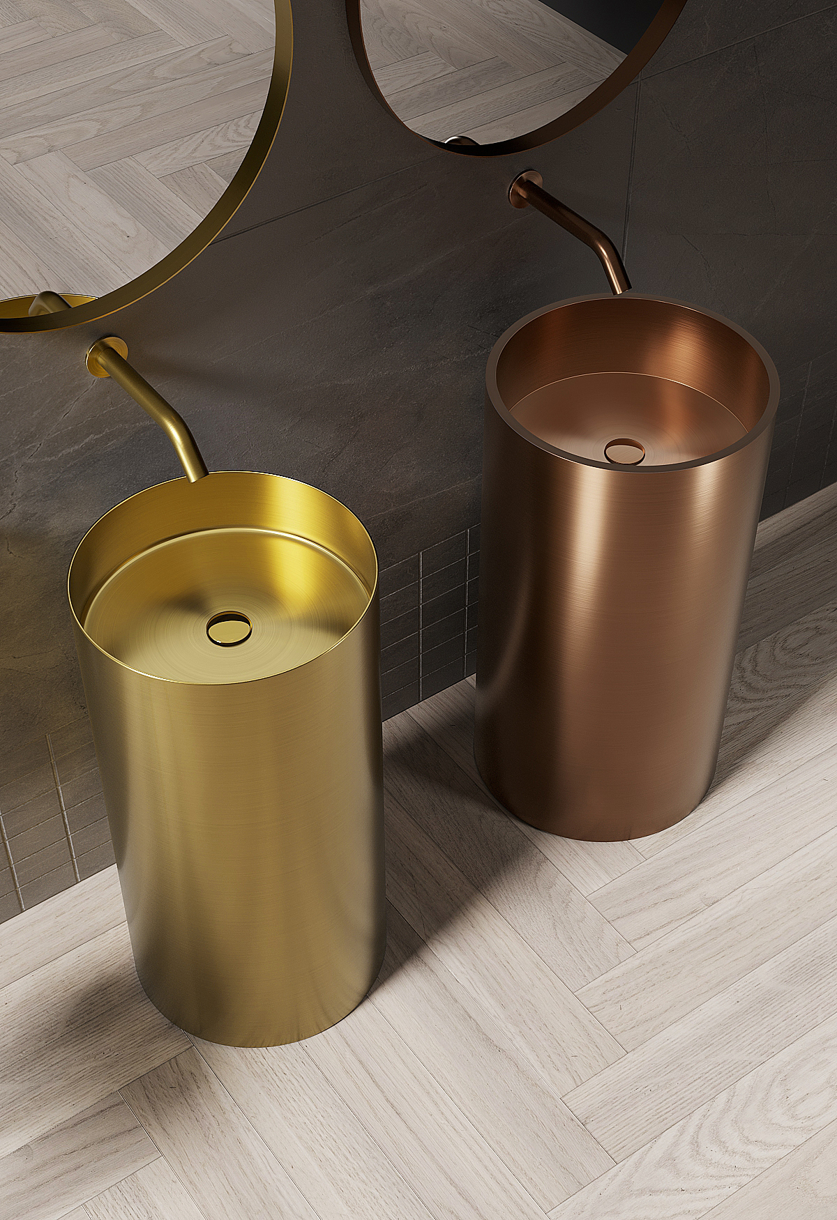 2022大杂烩①,卫浴产品渲染,不锈钢产品