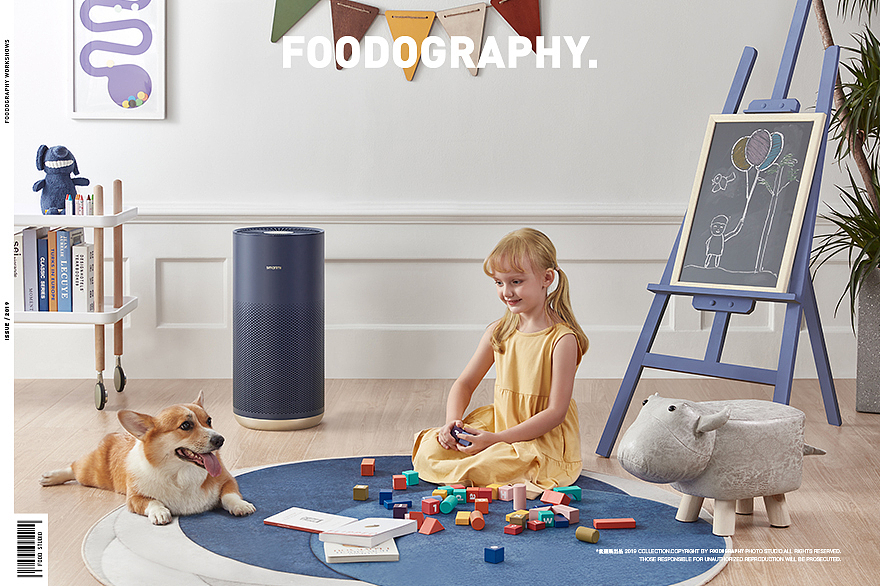 小家电摄影 | 智米空气净化器 ✖ foodography