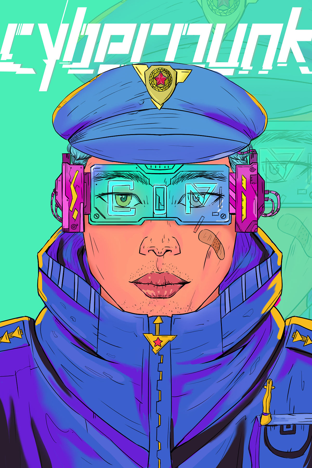 赛博朋克风格探索（图ZMzA3OTkxMTcy） - 创作习作 - 站酷设计师晨曦sunny原创素材 - 站酷ZCOOL