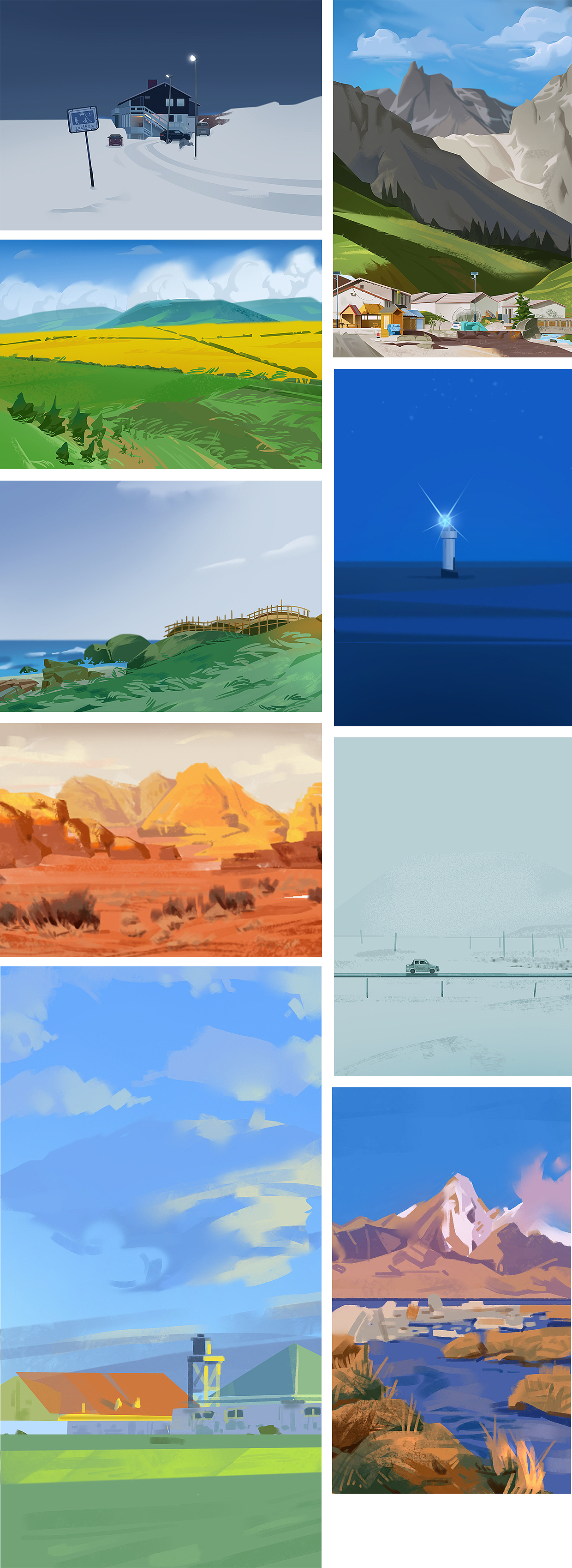 2022年终插画速写