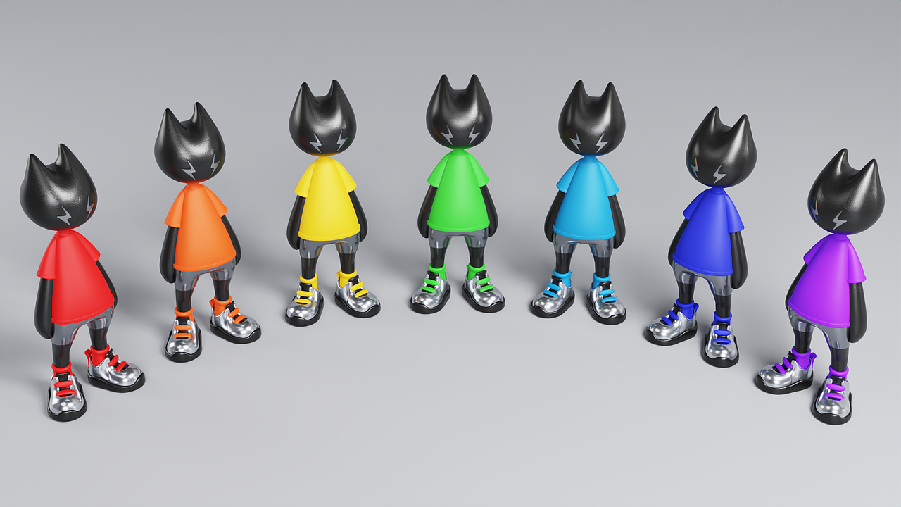 特猫IP-我是最酷的猫咪NFT元宇宙潮玩