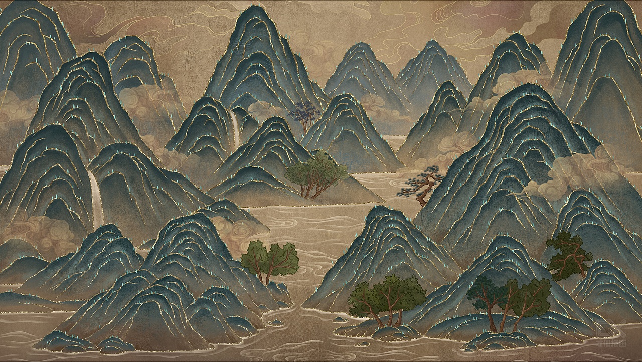 天猫《空钩悟道》渔具宣传插图（图ZMzA4NjYyMDg4） - 商业插画 - 站酷设计师才仙插画原创素材 - 站酷ZCOOL